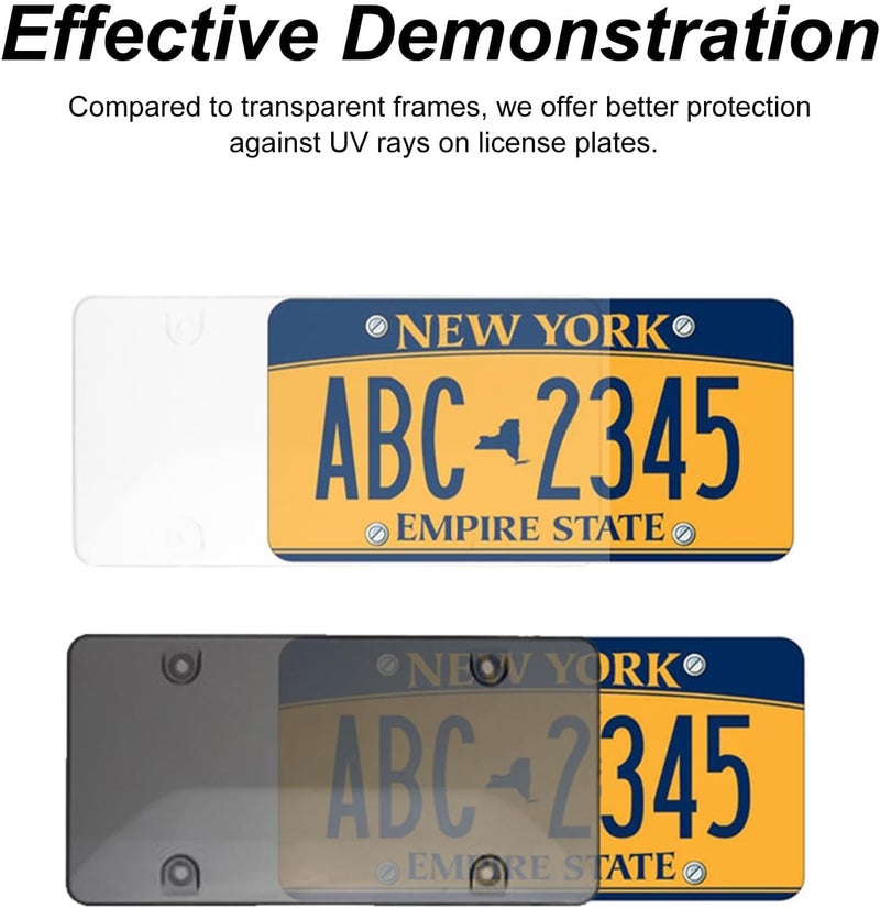 DEFEK 2 Pack Universal License Plate Frame - Image 2
